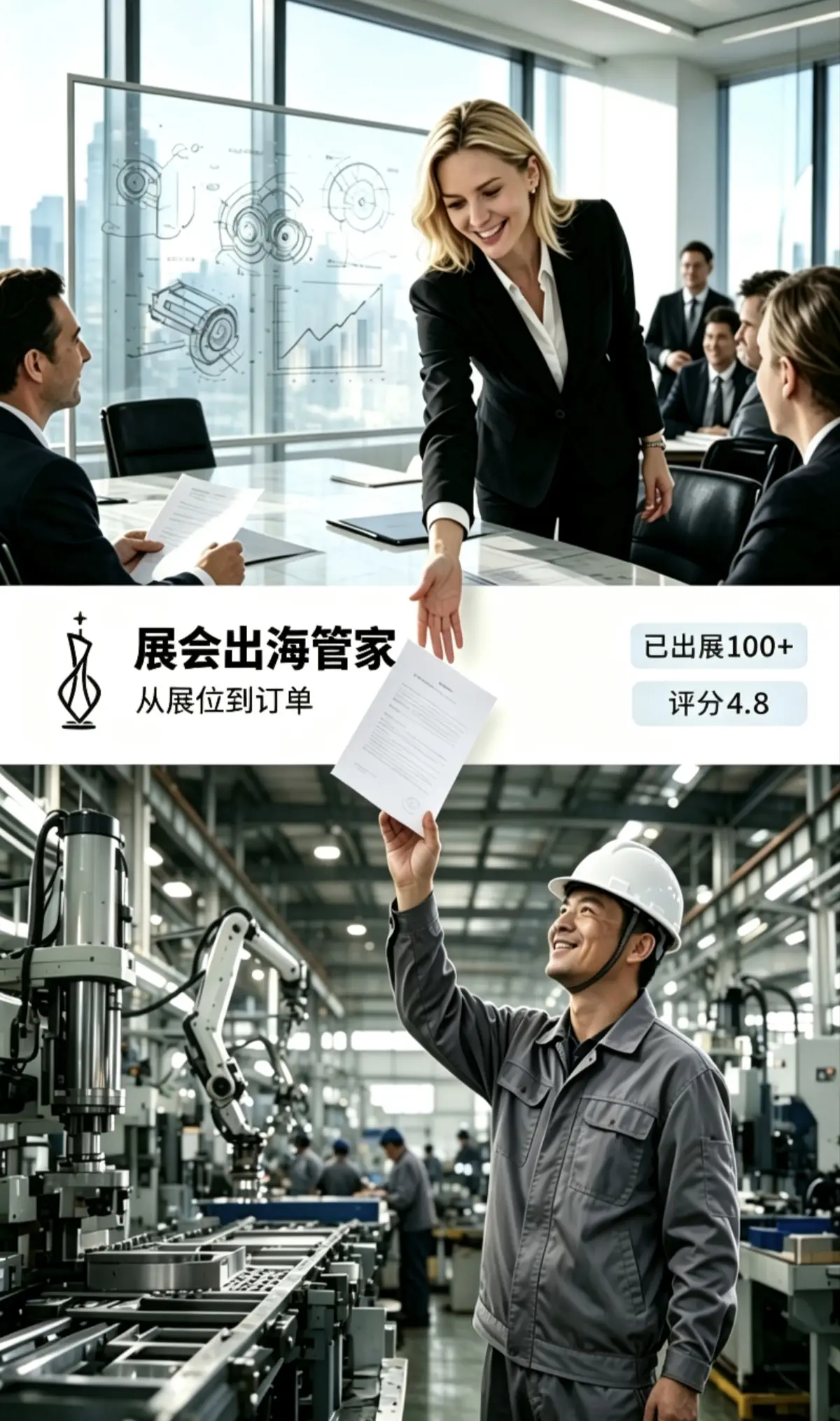 展会出海管家品牌视觉